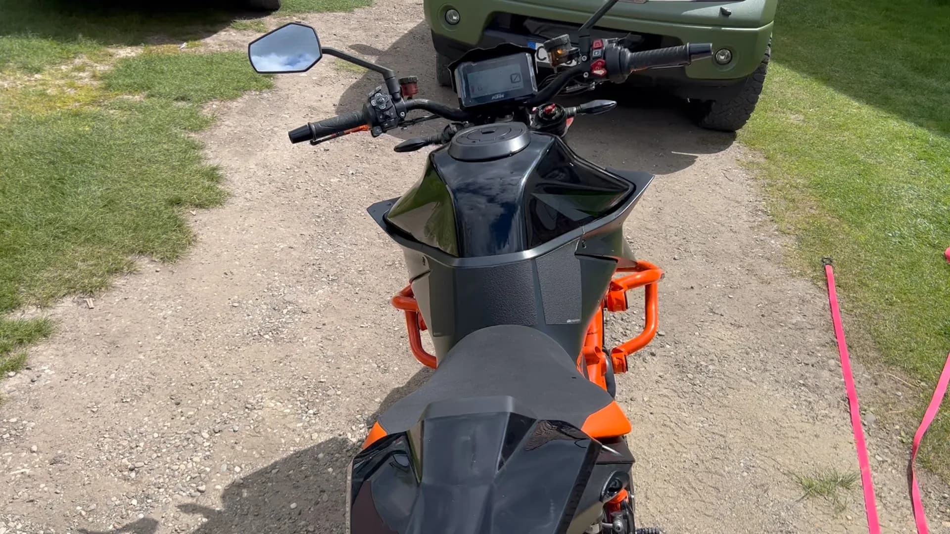 KTM Super Duke 1290 R 2021 vedere de sus